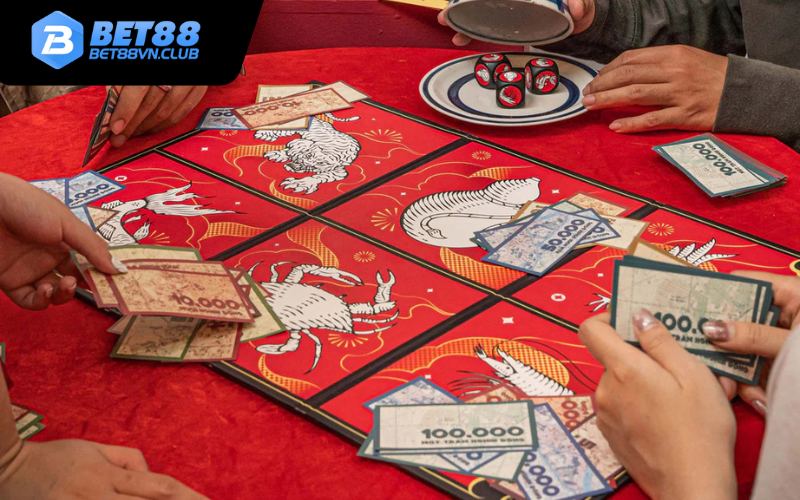 Hướng dẫn tham gia game bầu cua live Bet88